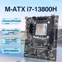 ERYING New DIY Desktop PC Gaming Kit for I7 13800H 14C 24MB L3 Cache 5.2GHz DDR4 RAM NVME LGA 1151 Motherboard Combo