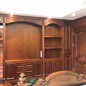 Libreria americana in legno massello/unità di visualizzazione in legno massello - Product Image 6