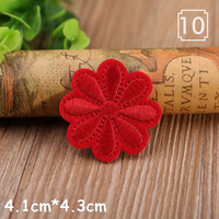 Patch Bunga Daisy untuk Ditempel di Pakaian, Patch Dekoratif untuk Memperbaiki Pakaian, Jeans, Taplak Meja, DIY