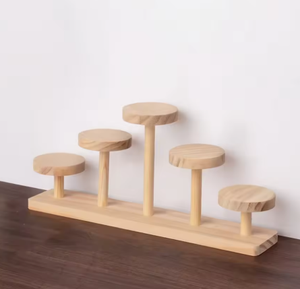 Support de plantes en bois de pin, <span class=keywords><strong>porte</strong></span>-pot de fleurs pour l'intérieur, l'extérieur, le balcon, le jardin - Product Image 3