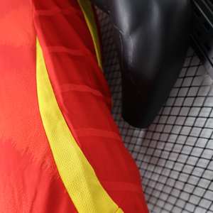 <span class=keywords><strong>Baloncesto</strong></span> España 2024 Copa de Europa <span class=keywords><strong>Camiseta</strong></span> de fútbol Yamal #19 Versión <span class=keywords><strong>Camiseta</strong></span> de jugador de fútbol Entrenamiento Transpirable Secado rápido - Product Image 2