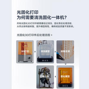 Creality UW01 2-in-1 <b>Dental</b> Cleaning & Curing Machine <b>Equipment</b> with Curing Box - Product Image 5