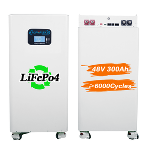 แบตเตอรี่ติดผนัง 48V 300Ah สำหรับชุดแบตเตอรี่ลิเธียมไอออน สำหรับเก็บพลังงานภายในบ้าน - Product Image 1