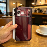 Casing iPhone 18 17 Warna Biru Baru Tren 2026, Anti Benturan, Berkilau, dan Mengkilap, untuk iPhone 18 Pro Max, Casing Ponsel Berkilau Glitter