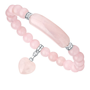 Bracelet Daisy Fangy pour la Fête des Mères, en Œil <span class=keywords><strong>de</strong></span> tigre, Obsidienne, Quartz rose, Dongling vert, <span class=keywords><strong>de</strong></span> la collection <span class=keywords><strong>de</strong></span> bijoux en cristal Bridge Hand - Product Image 5