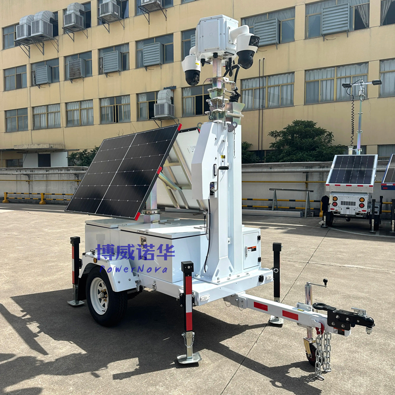 solar surveillance trailer