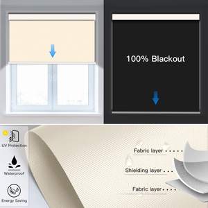 Роликовые умные жалюзи, затемняющие шторы для окон, шторы с дистанционным управлением, электрические моторные рулонные шторы - Product Image 5