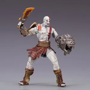 Figura de Acción de PVC de 18 cm de la Serie God <span class=keywords><strong>of</strong></span> <span class=keywords><strong>War</strong></span> Ghost Sparta <span class=keywords><strong>Kratos</strong></span> de Neca, Artículo Coleccionable de Juego, Adorno de Escritorio, Modelo de Juguete, Regalo - Product Image 4