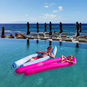 Tragbare aufblasbare Pool schwimmt 2 in 1 Air Sofa Schwimmbad schwimmt Lounge Raft Summer Beach Party Spielzeug