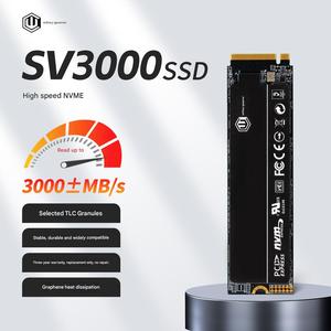 Wuchu SV3000 1TB NVMe อินเตอร์เฟซ M.2 PCIE3.0 SSD โซลิดสเตทไดรฟ์ - Product Image 1