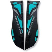 Repose-pieds en caoutchouc antidérapant pour moto, compatible avec Yamaha AEROX155 NVX155 V2, modifié, résistant à l'usure, couvre-repose-pieds