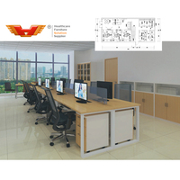 Bureau de direction ergonomique en bois massif avec gestion des câbles pour personnel médical et administration hospitalière