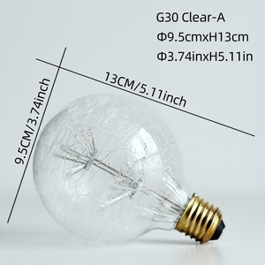Edison Retro LED E27 douille à vis lumière chaude atmosphère moderne ampoule étoilée pour chambre mariage vacances verre enfichable - Product Image 4