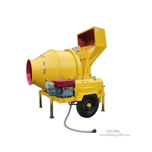 Misturador de concreto montado em reboque a diesel de baixo custo para construção de casas pequeno misturador de cimento portátil para betoneira - Product Image 5