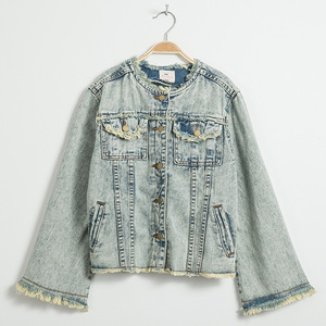 Ropa para Niños, Chaquetas Vaqueras Vintage para Niña, Sin Marca, Talla Xxxl, Compra al por Mayor Directamente de Fábrica - Product Image 1