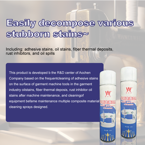 WeiHongJia 600ml Çok Amaçlı Temizleyici Ağır Hizmet Tipi Yağ Sökücü Pas Önleyici Dikiş Makineleri Endüstriyel Makineler için - Product Image 2