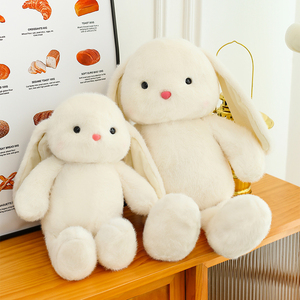 Bambola Coniglietto, Simpatico Peluche a Forma di Animale Cartone Animato, Elefante, Orso, Giocattolo di Peluche per Bambini, Bambola Calmante - Product Image 4