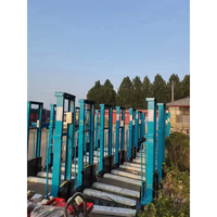 Chariot élévateur à palettes de haute qualité, neuf, Yuande, 1 tonne, alimenté par batterie lithium-ion, pour restaurants et imprimeries.