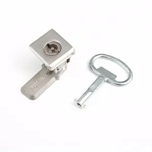 ผู้ผลิต Cam Lock ล็อคตู้ไฟฟ้ามีดคู่แทรกล็อคสแตนเลสเหมาะสําหรับไฟฟ้า Rittal