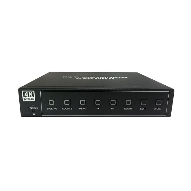 4K 2x2 Video Wall Processor 4k60hz HDMI 2.0 Version Support PIP 1x4 Video Wall Controller