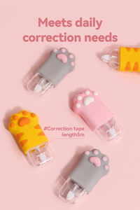 Kawaii Cute <span class=keywords><strong>Corrector</strong></span> Tape Funny <span class=keywords><strong>CAT</strong></span> Paw Design Correction Tape - Product Image 4