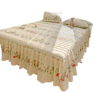 Falda de cama de uso doméstico impresa con patrón elegante - Product Image 5