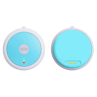 Traceur GPS 4G LTE Mini, Système de Réponse d'Urgence Mobile Personnel, Alarme SOS pour Personnes Âgées, Bouton de Panique pour Enfants, Localisateur pour Enfants