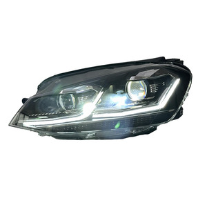 Ricambi Auto SJC per <span class=keywords><strong>Volkswagen</strong></span> <span class=keywords><strong>Golf</strong></span> 7 <span class=keywords><strong>7.5</strong></span> Faro a LED 2013-2020 con Luce Diurna Modificata Lampada Anteriore per Aggiornamento Accessori Auto - Product Image 6