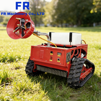Tondeuse à gazon tout-terrain, tondeuse à gazon électrique, robot tondeuse à gazon télécommandé, tondeuse à gazon robotisée pour jardin, tondeuse à gazon télécommandée