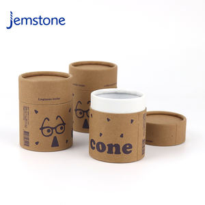 Empaque de Tubo de Cartón Biodegradable Personalizado para Gafas, Empaque de Tubo de Papel Kraft para Café, Té y Velas - Product Image 6