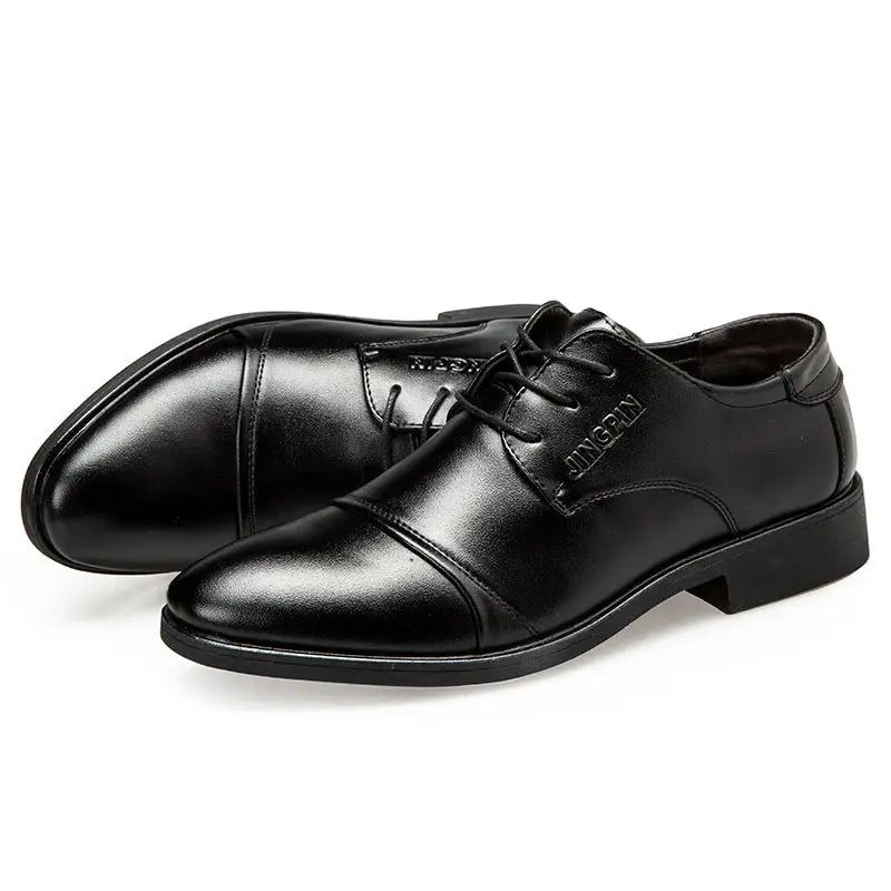 38-48 chaussures d'affaires en cuir véritable pour hommes robe de loisirs souple pour le bureau Oxford mocassins plats décontractés bateau sans lacet pieds de mariage
