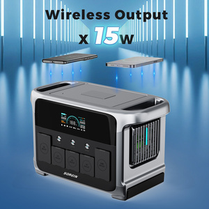 Station d'alimentation portable Sorein 1200W 1000Wh avec batterie de secours solaire 110V 220V 1000W - Product Image 1