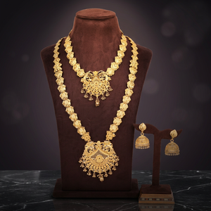 Wholesale 14K 18K 24K Gold Filled Traditional & Wedding <b>Long</b> Combo Jewelry Set, Forming Combo <b>Necklaces</b> Set, Fashion Jewelry Set - Product Image 1