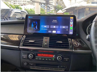 Écran tactile Android 12.3 OLED 1920*720p avec processeur Qualcomm 8 cœurs, Carplay pour BMW X5 X6 E70 E71, système CIC