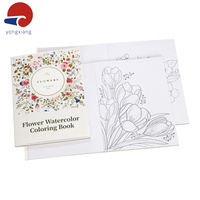 Livre de coloriage professionnel OEM personnalisé pour enfants et adultes, couverture souple, ensemble de livres de coloriage