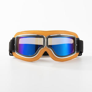 Gafas de Motocicleta Estilo Vintage Premium para Cascos Harley con Diseño a Prueba de Viento y Protección UV400 - Product Image 1