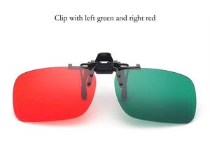 Lentes Rojas y Verdes para Entrenamiento de Visión Binocular y Pruebas de Percepción del Color con Filtros Ópticos de Precisión, Juego de 2 Piezas - Product Image 5