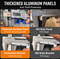 Cubierta Retráctil de Aluminio Premium para Camioneta, Tipo Persiana Enrollable, Rígida, Impermeable, con Cierre, Montaje Empotrado para MAXUS T90 EV