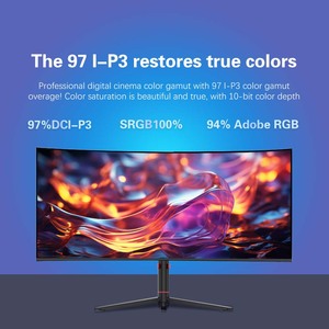 จอคอมพิวเตอร์โค้ง LCD ขนาด 40 นิ้ว 5K 120Hz ดีไซน์ใหม่ล่าสุด สำหรับเล่นเกม - Product Image 5