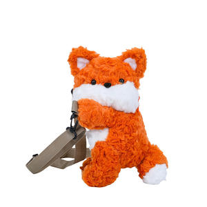 Mochila de Pelúcia de Raposa de Alto Valor para Meninas, Boneca Curta para Crianças e Jovens de 11-30cm - Product Image 5