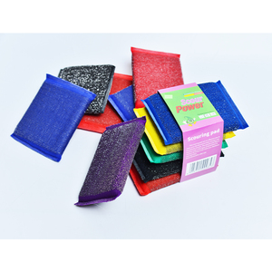 Estropajo Ecológico <span class=keywords><strong>de</strong></span> Acero Inoxidable Colorido para Limpiar Ollas, Esponja para Fregar - Product Image 4