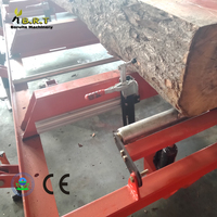 380V 50HZ 3 phases électrique portable scierie scie à ruban moulin pour la coupe du bois