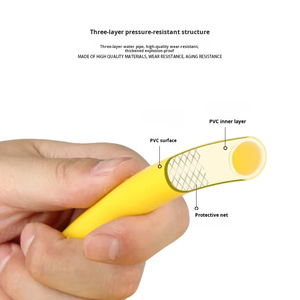 <span class=keywords><strong>Tuyau</strong></span> <span class=keywords><strong>d</strong></span>'<span class=keywords><strong>arrosage</strong></span> de jardin en PVC écologique de 1 pouce, 6 couches épaissies, pour toutes les saisons, pistolet à eau pour lavage de voiture, jardinage, horticulture, 100 <span class=keywords><strong>m</strong></span> - Product Image 6