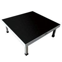 Scène d'événement extérieure portable en aluminium Dragonstage pour mariages et cérémonies Mehandi, plateforme de travail réglable, imperméable et antidérapante, 750 kg/m