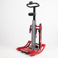 Fauteuil roulant pliable EmssRobot-Synthor X en aluminium léger et portable, batterie au lithium, fonctionnalités réglables, transfert d'escaliers motorisé