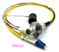 HDTV hybrid fiber cable assembly,3K.93C FXW-2*LC/PC Hybrid Connector Fiber Optic Patch Cord