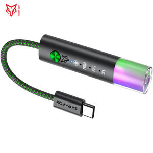 Sarafox G25 Virtual 7,1 Canal 360 ° <span class=keywords><strong>Tarjeta</strong></span> <span class=keywords><strong>de</strong></span> sonido <span class=keywords><strong>de</strong></span> juego <span class=keywords><strong>de</strong></span> <span class=keywords><strong>audio</strong></span> espacial 4 EQ Modos <span class=keywords><strong>de</strong></span> sonido Adaptador <span class=keywords><strong>para</strong></span> computadora portátil Ipad Redmagic Nubia - Product Image 2