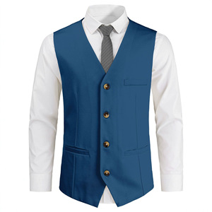 <span class=keywords><strong>Gilet</strong></span> élégant pour <span class=keywords><strong>homme</strong></span>, style slim fit, <span class=keywords><strong>taille</strong></span> plus, prix bas pour <span class=keywords><strong>gilet</strong></span> <span class=keywords><strong>homme</strong></span> - Product Image 2