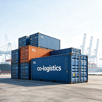 Expédition de conteneurs 20FT 20GP HQ FCL par voie maritime, agent de fret maritime, transitaire de Chine vers l'Australie, port de Melbourne, service d'assurance