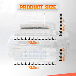 Luce targa LED targa per <span class=keywords><strong>Opel</strong></span> <span class=keywords><strong>Astra</strong></span> 1992-1998 calibro 1989-1997 accessori - Product Image 3